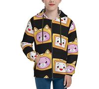 DJNGN Hoodie Pullover Lanky-Box for Teens Boys Girls,3D Prints Stylish Sweatshirt Long Sleeve Pullover with Pocket