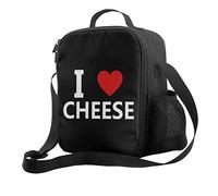 DJNGN I Love Cheese Portable Thermal Insulation and Cold Preservation Lunch Bag Picnic Camping
