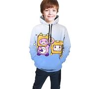 DJNGN Lanky-Box Hoodie 3D Printing, Teen Hooded Sweater Youth Hoody Comfortable Sweatshirt for Boys/Girls