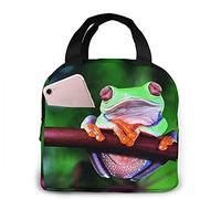 DJNGN Lunch Bag Tree Frog Lunch Box Insulated Bag Tote Bag for Men/Women Work Travel