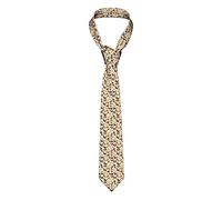 DJNGN Men'S Ties Hairy Ferret Tie Polyester Necktie Party Neckties For Men