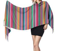 DJNGN Mexican Blanket Scarf Women Cashmere Scarves Shawl Wrap Stylish Warm Soft Blanket Large