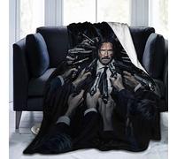DJNGN Super Soft Flannel John Blanket Wick Warm Blanket Sofa Throw Blankets Air Conditioning Blankets for All Seasons 80"x60"