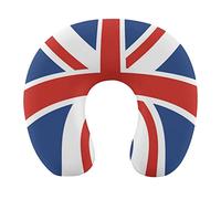 DJNGN Union Jack UK Flag Travel Neck Pillow U Shape for Head and Neck Support Pillow Memory Foam Headrest for Car Office Home Sleeping