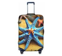 DJnni Chicken Prints Travel Box Protective Cover,Suitcase Cover,Travel Luggage Cover,Suitcase Protector Fits 18-32 In, Beautiful Starfish, L