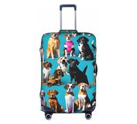 DJnni Chicken Prints Travel Box Protective Cover,Suitcase Cover,Travel Luggage Cover,Suitcase Protector Fits 18-32 In, Many Beagle Patterns, XL