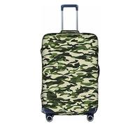 DJnni Chicken Prints Travel Box Protective Cover,Suitcase Cover,Travel Luggage Cover,Suitcase Protector Fits 18-32 In, Camo Green, S