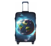 DJnni Happy Valentine'S Day Travel Box Protective Cover,Suitcase Cover,Travel Luggage Cover,Suitcase Protector Fits 18-32 In, Planet, S