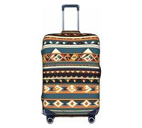 DJnni Native American Pattern Travel Box Protective Cover,Suitcase Cover,Travel Luggage Cover,Suitcase Protector Fits 18-32 In, Native American Pattern, S