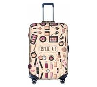 DJnni Owl Rabbit Birds Fox Travel Box Protective Cover,Suitcase Cover,Travel Luggage Cover,Suitcase Protector Fits 18-32 In, Modern Girl Cosmetic, XL