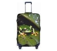 DJnni Penguins On The Iceberg Travel Box Protective Cover,Suitcase Cover,Travel Luggage Cover,Suitcase Protector Fits 18-32 In, Peace Tree Frog, XL