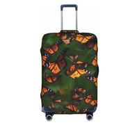 DJnni Pickleball Balls Colors Travel Box Protective Cover,Suitcase Cover,Travel Luggage Cover,Suitcase Protector Fits 18-32 In, Monarch Butterflly, S