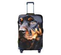 DJnni Sharks Nautical Travel Box Protective Cover,Suitcase Cover,Travel Luggage Cover,Suitcase Protector Fits 18-32 In, Rottweiler Pattern, XL