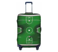 DJnni Sharks Nautical Travel Box Protective Cover,Suitcase Cover,Travel Luggage Cover,Suitcase Protector Fits 18-32 In, Green Football Field, S