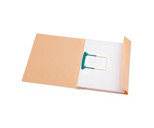 Djois, 3104104 Secolor Clipex Folder, A4, 100% Recycled Cardboard, FSC, Brown, Pack of 10, Robust Folders, JalemaClipex Mechanism, Long-Term Archiving, Document Friendly