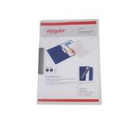 Djois, 4026042086 Presentation Folder with Clip, A4, Transparent, Pack of 25, for DIN A4, 222 x 316 mm, 0.5 mm Polypropylene, Silver Clamping System, Ideal for Document Storage