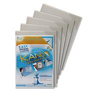 Djois Kang A4 Envelopes Transparent 194690 21 (W) x 0.7 (D) x 29.7 (H) cm 194690 Pack of 5