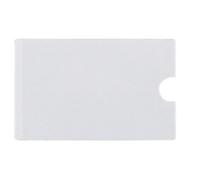 Djois Self-adhesive Business Card Pockets Transparent Polypropylene 6 x 9.5 cm Pack of 100