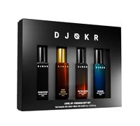 DjokrPerfume for Man | 4x20 ML | Perfume for Men Long Lasting Smell, Gift for Man, Eau De Parfum Men, Premium Luxury Long Lasting Fragrance Spray (On The Rocks, Oud Wood, Signature, Marine)