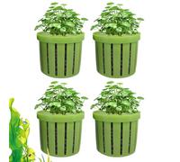 Djowyh Aquarium Plant Holder, Plant Cup for Aquariums, Decorative Water Plant Holder, Water Decoration for Aquariums in Home, Office and Restaurant