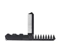 Djowyh Foldable Pocket Comb - Foldable Styling Comb, Styling Tool for Beard Care & Haircut, Compact for Daily Care & Salon Look - For Dads