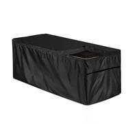 Djowyh Garden Cushion Chest All-Purpose Chest Cushion Box for Outdoor Deck Boxes with Drawstring Waterproof 210D Oxford Cushion Box Storage Ottoman Bench for Deck Box