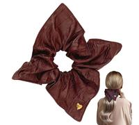 Djowyh Hair for Women's Hair, Big Crazies, PU Leather Ponytail Holder, Hair Accessories - Cute Stylish Elastic Hair Ties for All Hair Types for Women and Girls