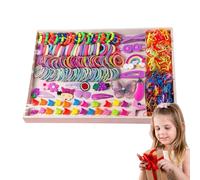 Djowyh Hair Scrunchie and Clip Set, Hair Accessories Set, Elastic Ponytail Holder, Snap Hair Clips, Hair Ties, Hair Scrunchies, Hair Band Set, Hair Clip Scrunchie Set