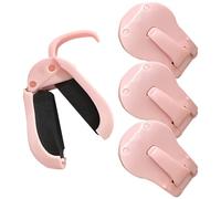 Djowyh Holders for Fishing Rod Clips - 4-Piece Elastic Rack | Fishing Rod Holder for Boats - For Shore Kai Pool Saltwater Surfing