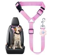 Djowyh Seat Belt - Adjustable Robust Safety Equipment for E - Car Restraint Belt for Large Dogs | For Travel Road Trips Commuting Driving Transport Large Small
