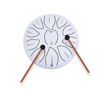 Djowyh Steel Tongue Rain Drum Tongue Drum C Major Tongue Drum - Steel Tongue Drum | 11 Notes Music Education Tool for Entertainment, Artistic Performances, Yoga