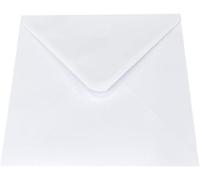 DJP 7x7 Square Plain White 100gsm Envelopes - 184x184mm - 50 Pack