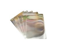 DJP Silver Mirror Card Metallic Cardstock 230gsm for DIY Projects Wedding Birthday Party Decoration - Pack of 25 Sheets