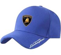 DJPCKDS Car Logo Cap Baseball for Lamborghini, Baseball Hat Breathable Cotton Adjustable Baseball Cap for Men and Women Unisex Hat Accessories,D