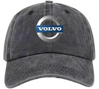 DJPCKDS Car Logo Cap Baseball for Volvo XC60 2008-2017, Baseball Hat Breathable Cotton Adjustable Baseball Cap for Men and Women Unisex Hat Accessories,D