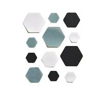 DJR HEX UK (Triples) - Hexagonal Down Jacket Repair Kit, Self-Adhesive, Nylon Repair Patches for Your Outdoor Gear - Durable, Waterproof and Easy-to-Use (Monos)