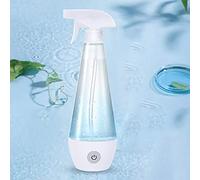 DJR Portable Detergent Maker Spray Bottle, Household Sodium Hypochlorite Generator Machine Multipurpose (White, 300ml)