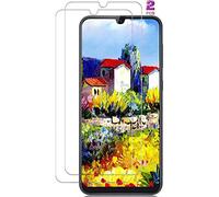 DJSOG Screen Protector for Samsung Galaxy A50 Tempered Glass Film for Samsung A50 Anti-Shatter Anti-Scratch Anti-Fingerprint No Bubbles Easy to Apply Face ID Compatible A50 Screen Protector - 2 Pack