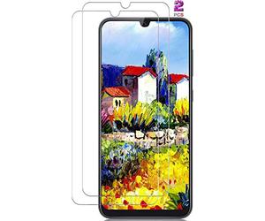 DJSOG Screen Protector for Samsung Galaxy A50 Tempered Glass Film for Samsung A50 Anti-Shatter Anti-Scratch Anti-Fingerprint No Bubbles Easy to Apply Face ID Compatible A50 Screen Protector - 2 Pack