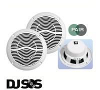 Round Ceiling Speaker Wth 2 Way Moisture Resistant Cone (SOLD AS PAIR) 4 Ohms