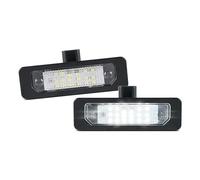 DJUAWI Car Rear License Plate Light For Flex For Taurus For Mustang For Focus For Fusion For Sable For Milan 2Pcs White LED Number License Plate Light