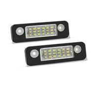 DJUAWI Car Rear License Plate Light For Fusion 2001-2011 For Fiesta For MK5 2001-2008 For Mondeo For MK2 1996 1997-2000 2Pcs Car LED License Number Plate Light