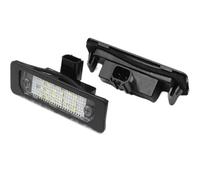 DJUAWI Car Rear License Plate Light For Mustang For Flex For Taurus For Focus For Fusion For Mercury 2Pcs LED License Plate Light Tag Lights