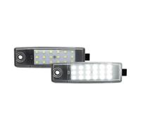 DJUAWI Car Rear License Plate Light For Toyota For Harrier For Hiace For Kluger For Highlander For Land For Cruiser For RAV4 2Pcs LED Number License Plate Light