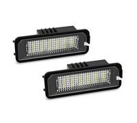 DJUAWI Car Rear License Plate Light For VW For Golf For MK4 For MK5 For MK6 For Passat For Polo For CC For Scirocco 2x Car LED License Number Plate Light White