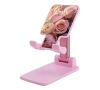 DJUETRUI Aesthetic Flowers Foldable Adjustable Cell Phone Stand