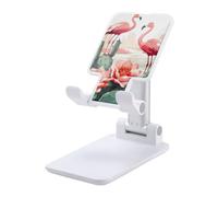 DJUETRUI Cactus Flamingo Rose Flowers Foldable Adjustable Cell Phone Stand