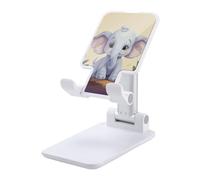 DJUETRUI Cute Elephant Foldable Adjustable Cell Phone Stand