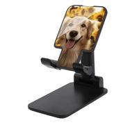 DJUETRUI Dog and Sunflower Foldable Adjustable Cell Phone Stand