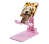 DJUETRUI Dog and Sunflower Foldable Adjustable Cell Phone Stand